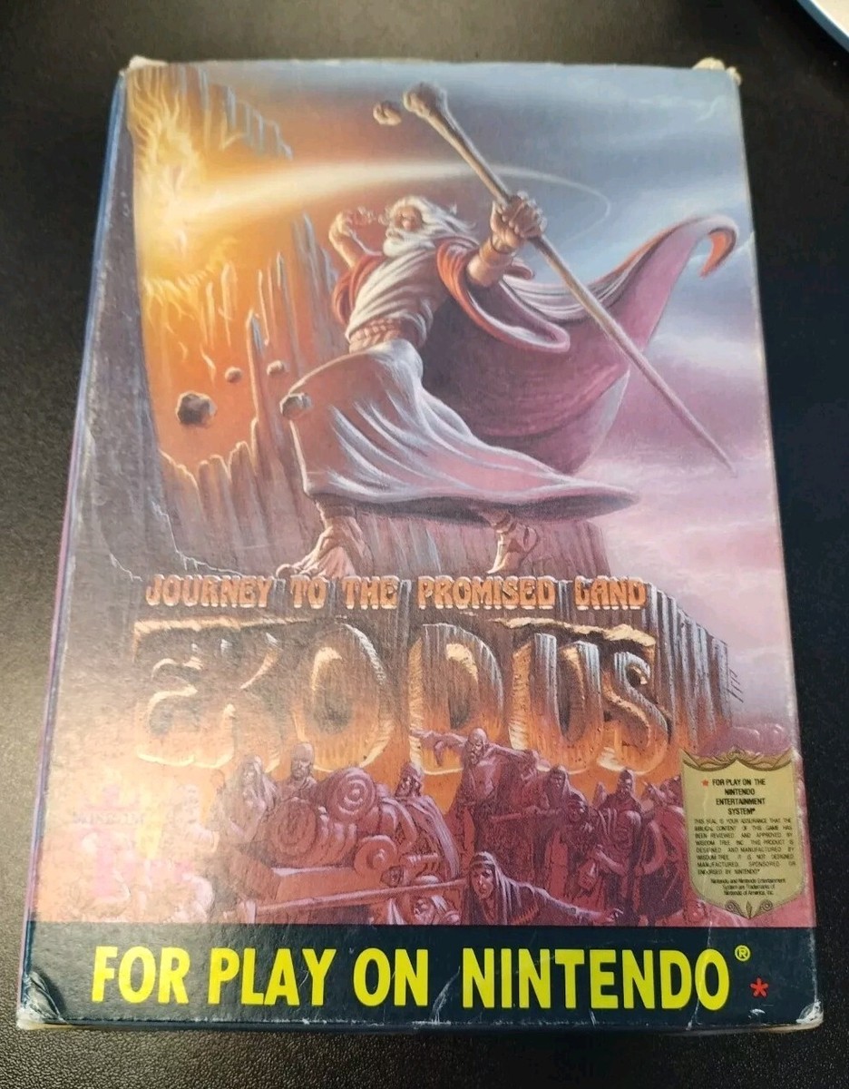 B2 Exodus Wisdom Tree (Nintendo NES) Box Only | eBay