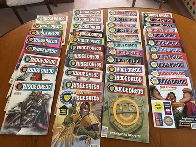 The Complete Judge Dredd The Law In Order Magazines Comics 1992 Issues 1 - 42 