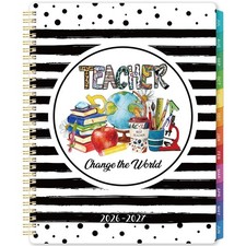 2026-2027 Teacher Planner, July 2026 - June 2027, Lesson Planner 2026-2027, 8...