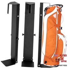 Wall Mount Golf Bag Storage Stand Organizer Rack for Garage, Adjustable Single