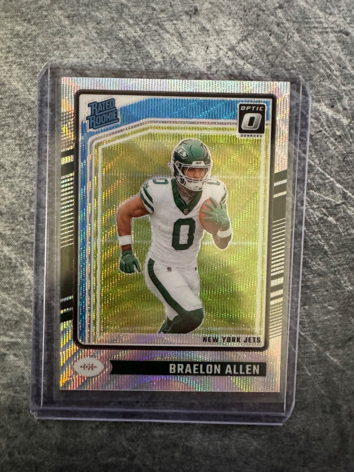 2024 Panini Donruss Optic - Rated Rookie Braelon Allen #211 Wave Prizm /300 (RC)