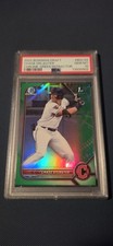 Bowman 2022 Draft Chrome Chase DeLauter Green Refractor PSA 10 /99 Guardians