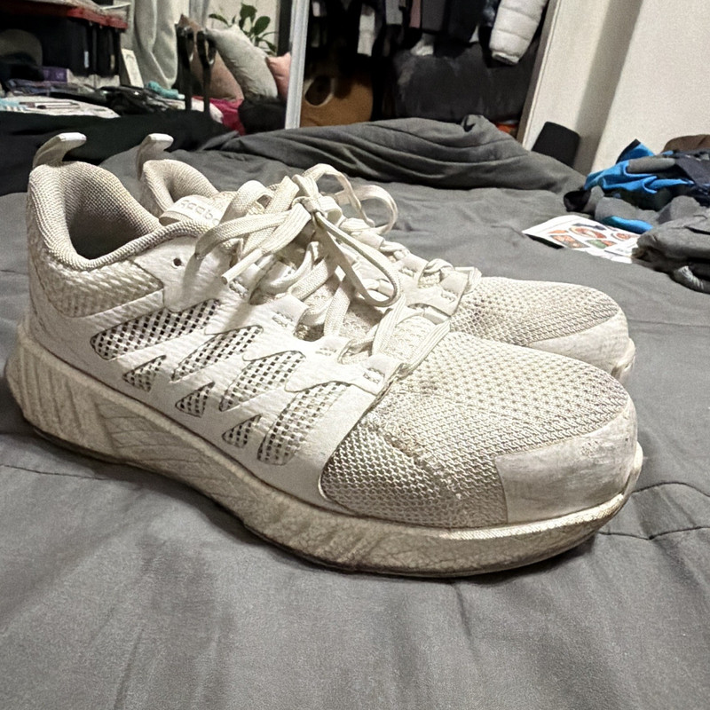 Reebok Work Fusion Flexweave Work Electrical Hazard (EH) Comp Toe White Shoes