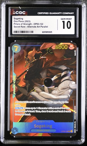 Sogeking (Alternate Art) graded CGC 10 for sale on eBay