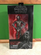 Star Wars Black Series 6  Figure NIB - 0-0-0 Triple Zero 89
