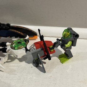 Lego Underwater 8076 100% Complete Set Atlantis Deep Sea Striker 