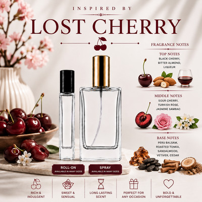 No. 515  Lost Cherry Unisex Inspired Fragrance - LUXE Oil-Based Fragrance