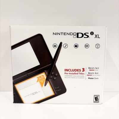 Nintendo DSi XL - Bronze Color Handheld Console - Complete In Box - Excellent