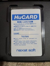 Bubblegum Crash PC Engine HuCARD NEC Naxat Soft Japan Import Anime Game Tested