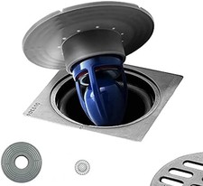 Shower Drain Floor Drain Backflow Preventer Magnetic Levitation -Way Drain Va...