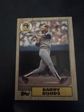 Topps 1987 Topps Barry Bonds #320 Pittsburgh Pirates Baseball Trading Card