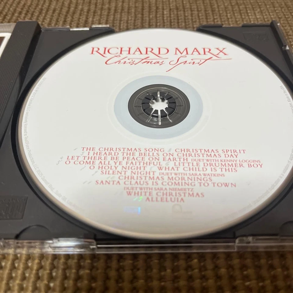 Richard Marx Christmas Spirit CD 2012 Excellent Condition Holiday Album Japan R Foto 3 de 4