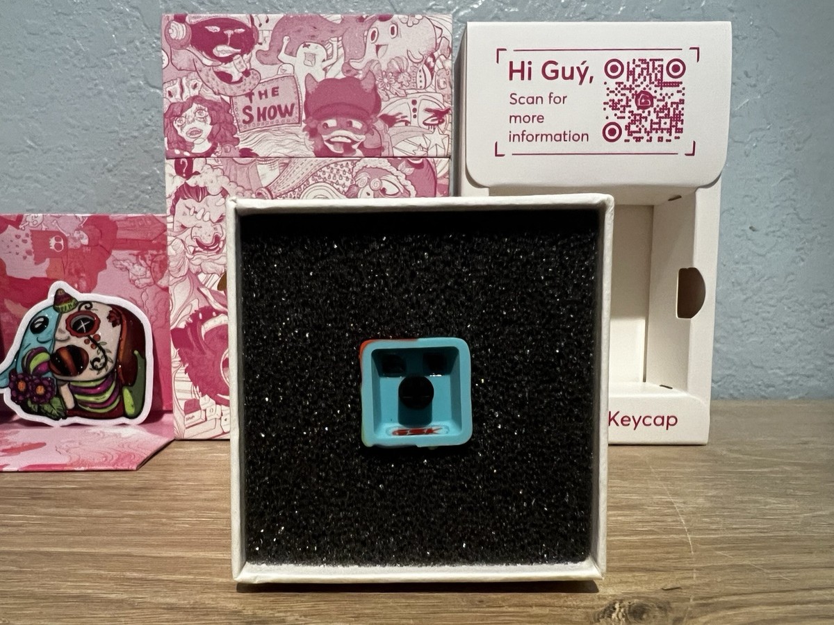 Golden Star Keycap GSK Miami Vice Anatomy Nawa Hand Crafted