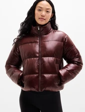 Athleta - Halo Flannel Puffer Jacket - Sale US 50% AUTH