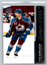 2021-22 Upper Deck #206 Kyle Burroughs Colorado Avalanche