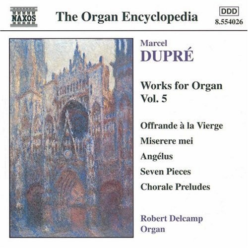 Марсель Дюпре работает над альбомом Organ Vol. 5 (CD) (ИМПОРТИРОВАН из Великобритании)