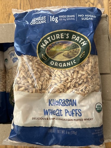 Natures Path Organic Khorasan Wheat Puffs 12 Count