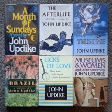 John Updike Lot of 6 Books - HC/DJ 1st/1st