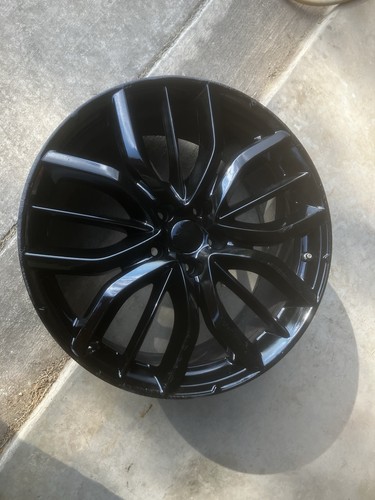 2017-2020 MASERATI LEVANTE M161 20 X 9 BLACK WHEEL RIM - Picture 3 of 6