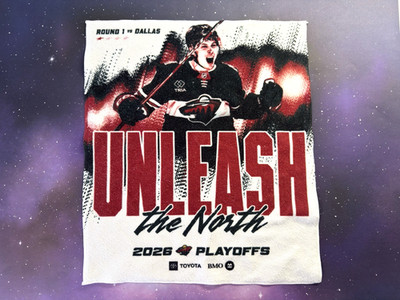 NHL Minnesota Wild 2026 Playoffs Unleash the North Round 1 Vs Dallas Rally Towel