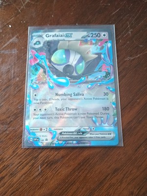 2024 jumbo ex grafaiai 100 pokemon tcg SUPER COOL!!!