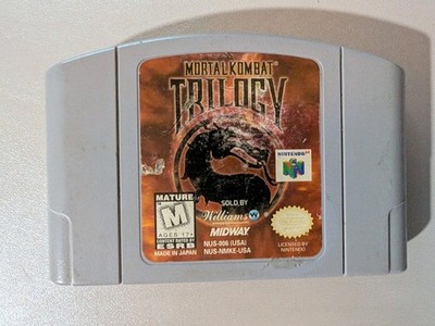 Midway Mortal Kombat Trilogy Nintendo 64 N64 NTSC-U/C Fighting w/ Manual (1996)