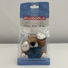 Wubbanub Tiger Pacifier Plush 0-6 Months New Sealed