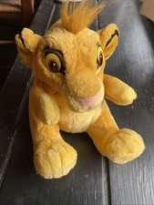 Vintage Applause Disney The Lion King Simba Hand Puppet Stuffed Animal Plush 8"