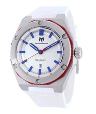 Technomarine TM-416066 Coral Silver-tone Dial 45 mm Men's Watch New