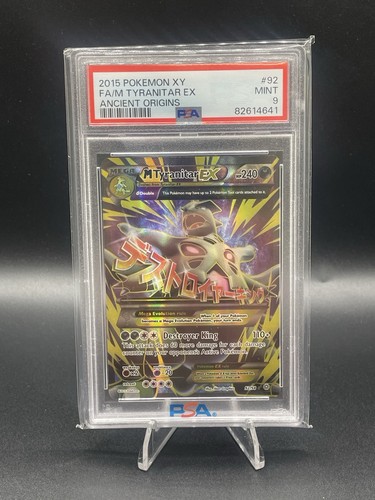 M Tyranitar-EX graded PSA 9 for sale on eBay