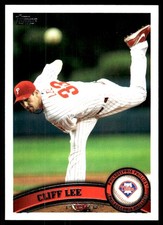 Cliff Lee 2011 Topps Update #US100 Phillies MLB READ FREE SHIPPING AutographDen