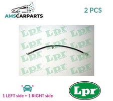 BRAKE HOSE LINE PIPE FRONT 6T47430 LPR 2PCS NEW OE REPLACEMENT