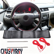 Hand-stitched Diy Steering Wheel Cover 14.5-15 For Chevrolet Optra