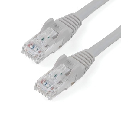 1.5 M CAT6 CABLE GREY SNAGLESS - 24 AWG COPPER WIRE