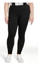 Terra and Sky Black Leggings 1X (16W-18W) (NEW w/ Tags)