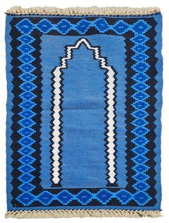 Amazing Hand Knotted Vintage Turkish Kilim Kilm Wool Area Rug 3.5 x 1.7 Ft