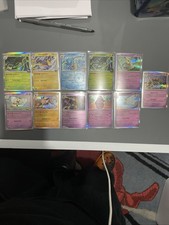 Lot Of 9 Holo/Rev Holo All RARE NM Pokemon Cards,multiple Sets +Bonus FREESHIP!
