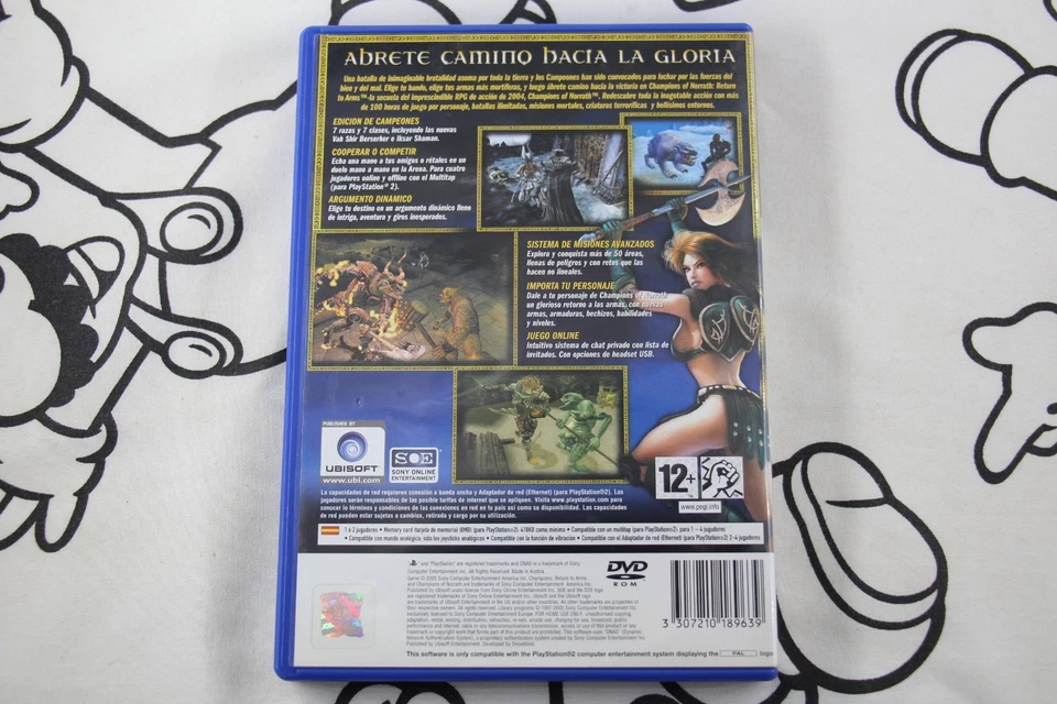 PLAY STATION 2 PS2 CHAMPIONS RETURN TO ARMS MUY BUEN ESTADO PAL ESPAÑA, foto 2 de 4