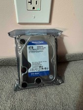 WD Internal Hard Drive WD40EZRZ 4TB 5400 RPM 64MB Cache NEW SEALED 