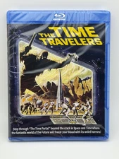The Time Travelers (1964) Blu-ray Preston Foster Philip Carey 60s Sci-Fi  NEW