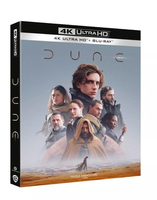 Dune 2021 Denis Villeneuve 4k Ultra HD + Blu-Ray Disc Splicase