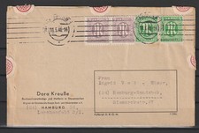 AM-POST Postkarte Hamburg - Hamburg-Wandsbek, 1946 #1089915