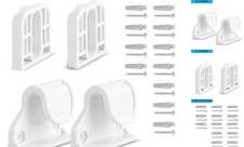 Retractable Baby Gate Replacement Parts, 55" W x 33" H Retractable Baby Gate