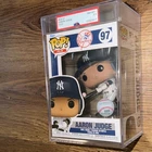 Funko Pop! Vinyl MLB Aaron Judge #97 Collectible Figure PSA 8.5 Graded NM - MT+