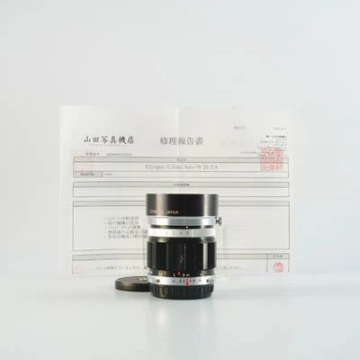 Excellent Objectif Olympus G.ZUIKO AUTO-W 25mm F/2.8 pour PEN FT/FV/F - Photo 1/4
