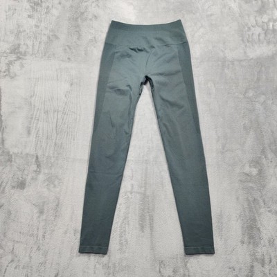 AUROLA Leggings Womens S Green High Rise Seamless Ankle Yoga Gym Workout