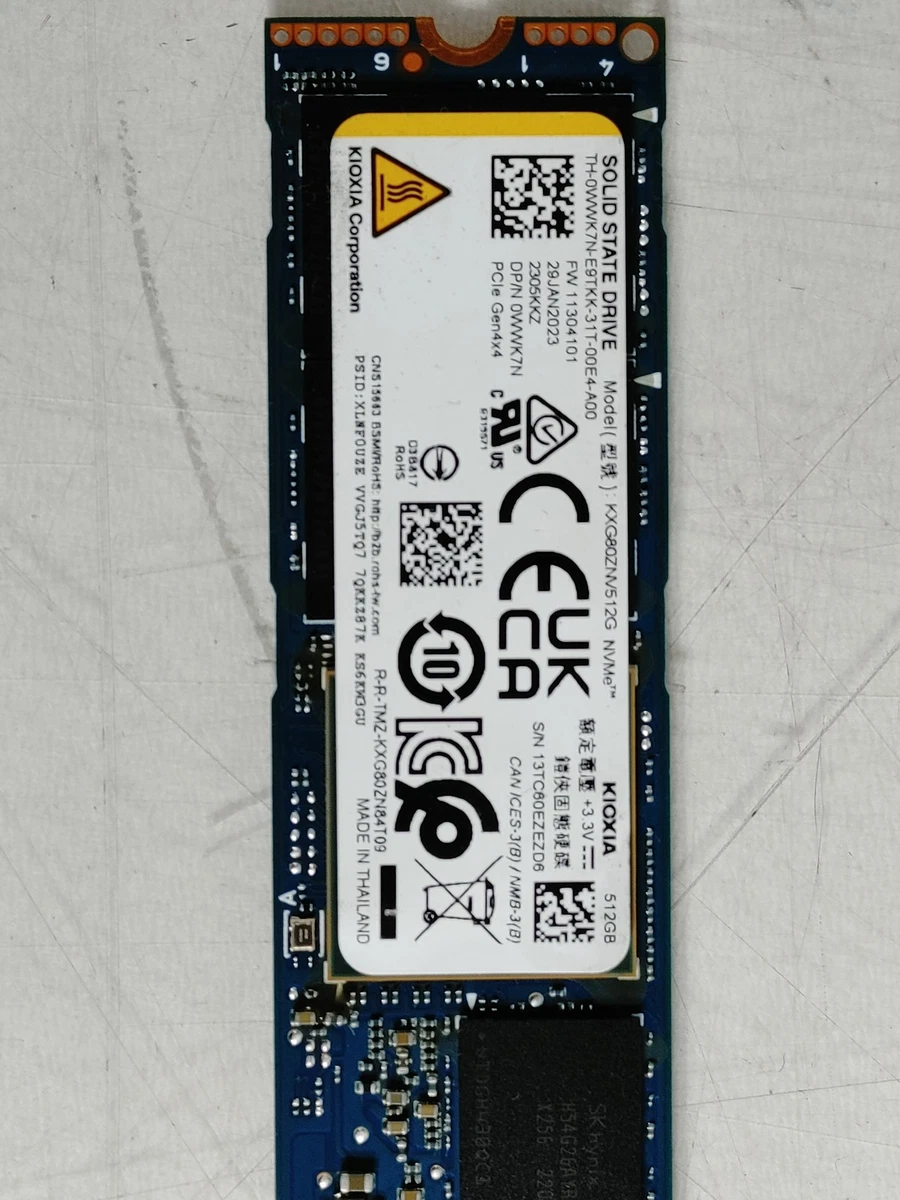 【動作確認済み】TOSHIBA M.2 NVMe SSD 512GB Toshiba M.2 Interface 512 GB Solid State Drives for sale | eBay
