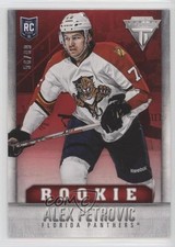 2013-14 Panini Titanium Rookie Retail Red 56/99 Alex Petrovic #112 y1g
