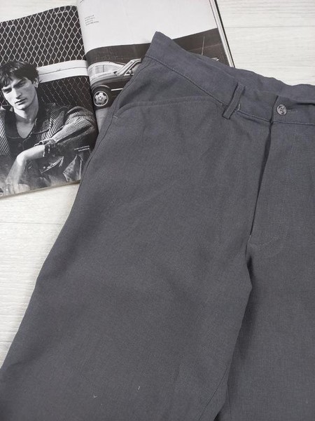 Men Farah Trousers Grey 31 / M / 44 #3XIW