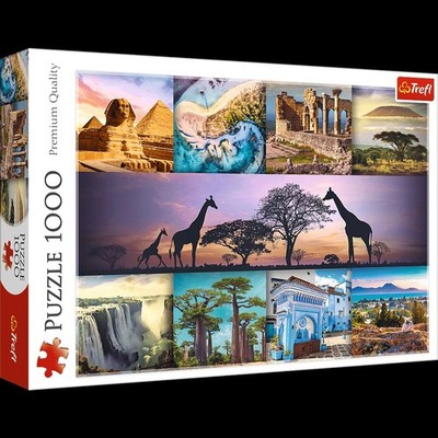 Puzzle Trefl 1000 Teile Collage Afrika 
